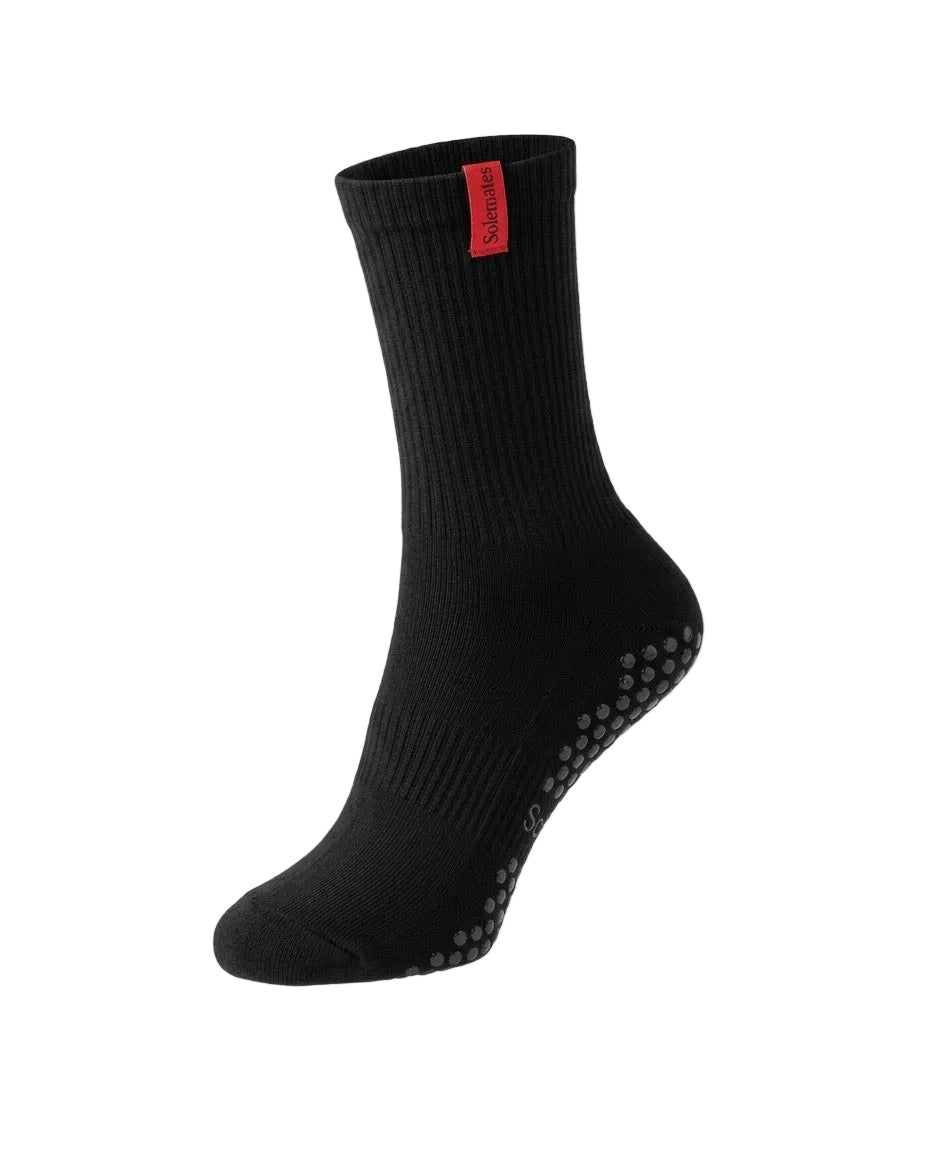 Solemates Core - Black Grip Socks for Men