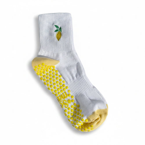 Fresh Lemons Grip Sock