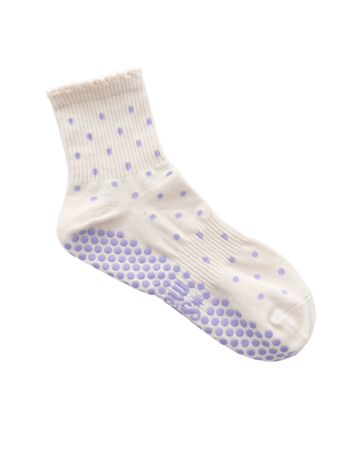 Lavender Polka dot