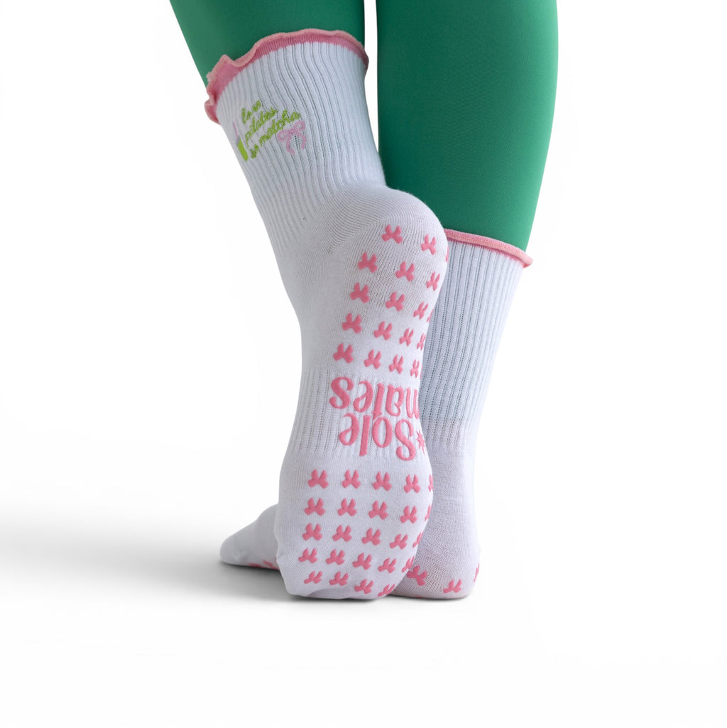Love Pilates & Matcha Grip Sock