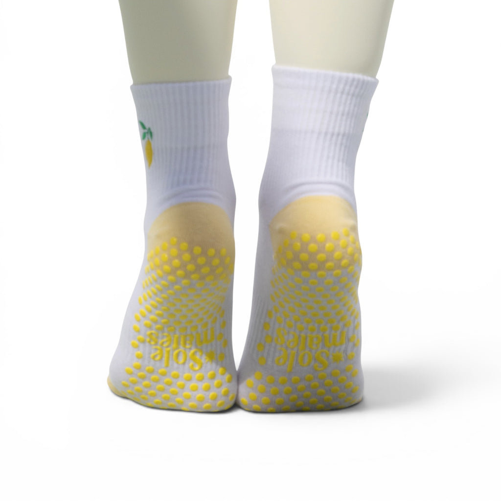 Fresh Lemons Grip Socks