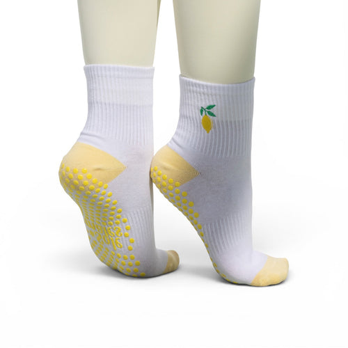 Fresh Lemons Grip Socks
