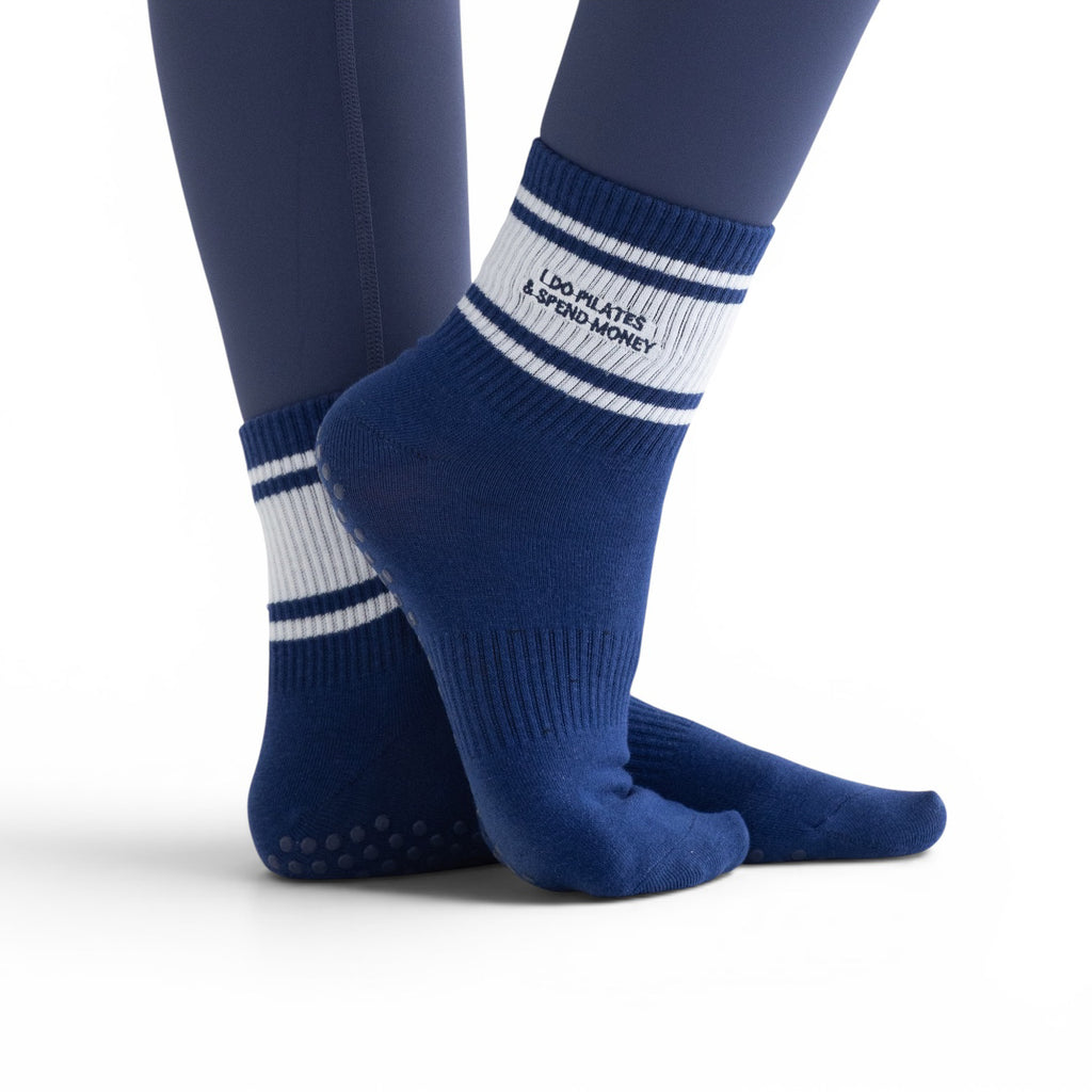 I do Pilates & spend money Grip Sock